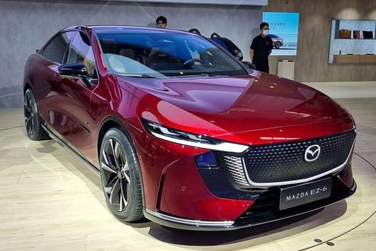 مزدا ای زد 6 هیبرید | Mazda EZ-6 Hybrid 1 طراحی ظاهری مزدا EZ‑6